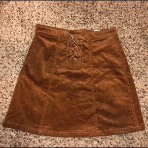 Corduroy PacSun Skirt